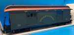 G scale train - Bachmann 97419 White Pass & Yukon Full Baggage Car 203 Online now