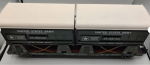 G scale train - Aristocraft ART-46520 US Army Piggyback Flatcar with 2 Trailers Online Hot Sale