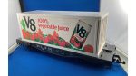 G scale train - LGB V8 Juice Container on Flatcar 41850 Hot on Sale