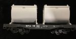 G scale train - LGB 4086 White Pass & Yukon Railroad Dual Ore Car 4086 on Sale