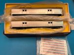 HO scale train - Samhongsa Amtrak Baggage Cars - 2 car set Sale