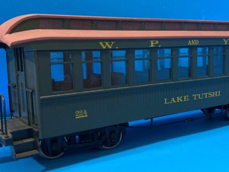 G scale train - Bachmann 97219 White Pass & Yukon  Lake Tutshi  Coach - 224 Online Hot Sale