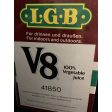 G scale train - LGB V8 Juice Container on Flatcar 41850 Hot on Sale