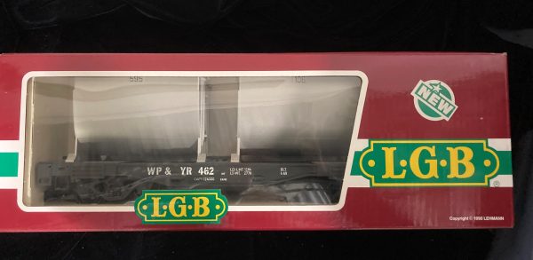 G scale train - LGB 4086 White Pass & Yukon Railroad Dual Ore Car 4086 on Sale