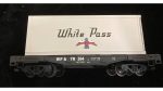 G scale train - LGB White Pass & Yukon Container on Flatcar 4085H Online