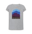 Four Mountains Women s T-shirt - New Blue For Cheap