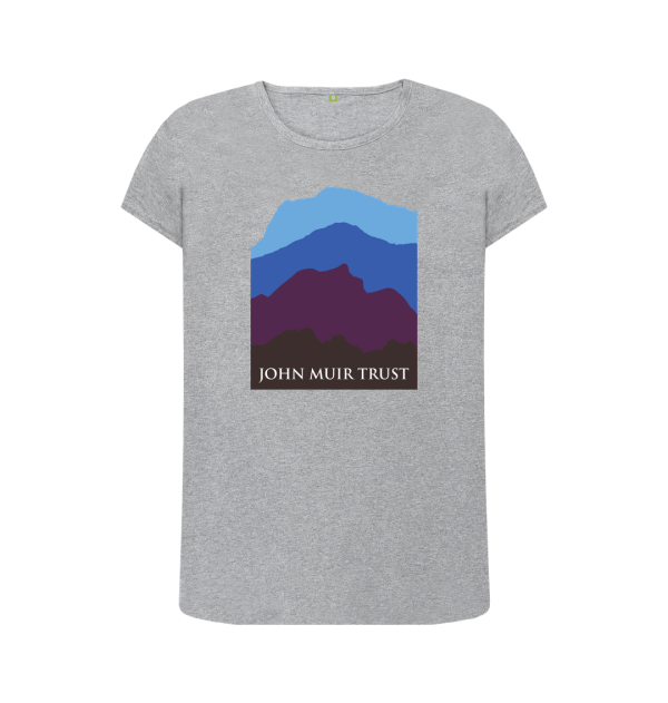 Four Mountains Women s T-shirt - New Blue For Cheap