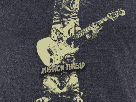 Cat Playing Guitar Fashion