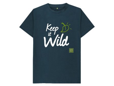 Keep it Wild Kid s T-shirt - Leaf Hot on Sale