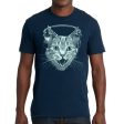 Cat Wearing Headphones Men s Tshirt- Cat DJ Shirt For Men and Boys- Music Lover Kitty Design- Funny Feline Graphic Tee For Discount