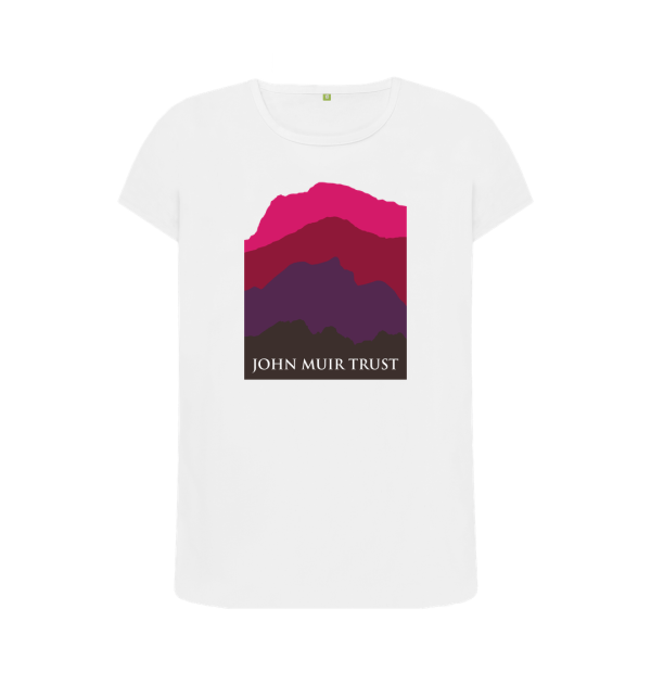 Four Mountains Women s T-shirt - New Red Sale