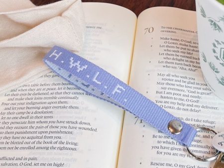 NEW! WOVEN KEYCHAIN | LAVENDER Fashion