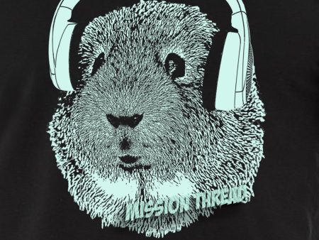 Guinea Pig Wearing Headphones Long Sleeve Online now