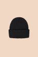 Rib Beanie, Black on Sale