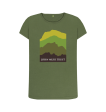 Four Mountains Women s T-shirt - New Green Sale