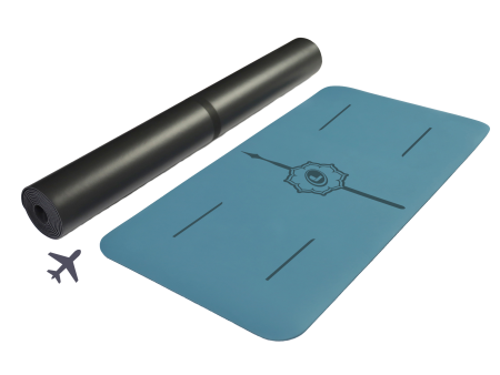 Liforme Classic Travel Yoga Mat and Yoga Pad Bundle Online now