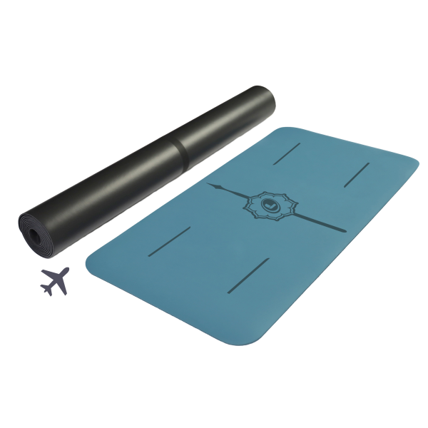 Liforme Classic Travel Yoga Mat and Yoga Pad Bundle Online now