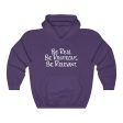 Be Real. Be Righteous. Be Relevant HOODIE (Purple, Unisex) Online Sale