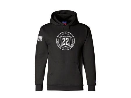 Veterans Family Community Hoodie - Black Cheap