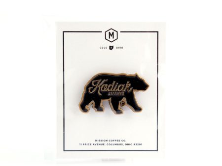 MISSION KODIAK BEAR PIN Fashion