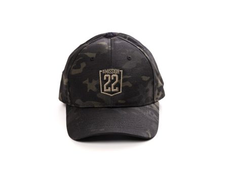 Black MultiCam Hat Supply