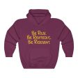 Be Real. Be Righteous. Be Relevant HOODIE (Maroon, Unisex) Online Hot Sale