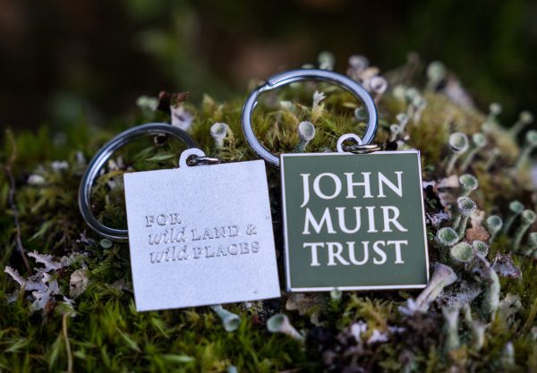 John Muir Trust Logo Enamel Keyring Online now