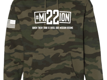 Mission 22 Camo Hoodie Fashion