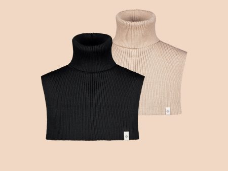 Rib Neck Warmer tuplapakkaus For Cheap