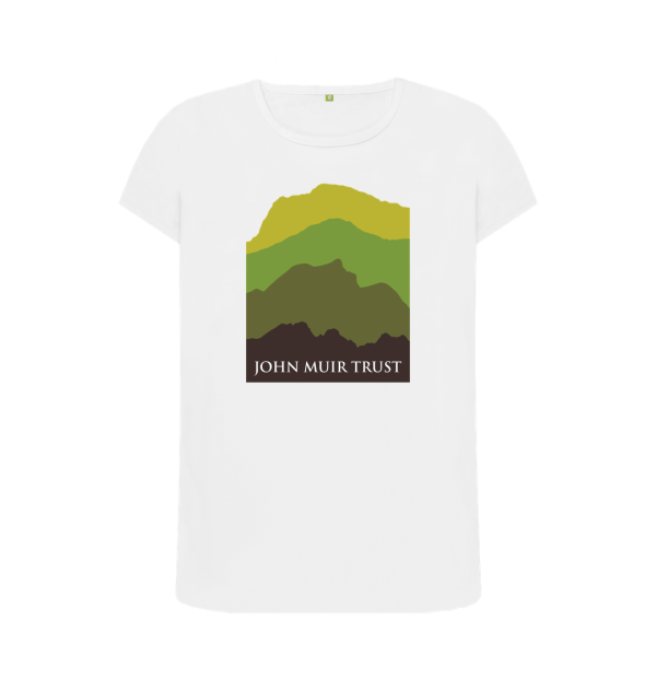 Four Mountains Women s T-shirt - New Green Sale