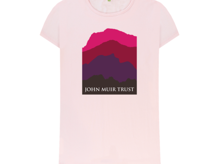 Four Mountains Women s T-shirt - New Red Sale