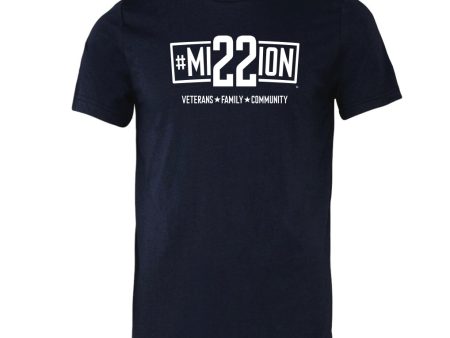 Mission 22 Navy Tee Discount