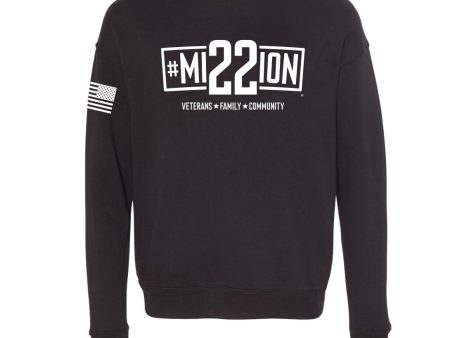 Light Weight Crewneck - Black Hot on Sale