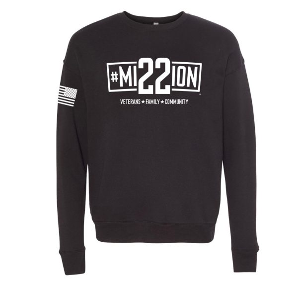 Light Weight Crewneck - Black Hot on Sale