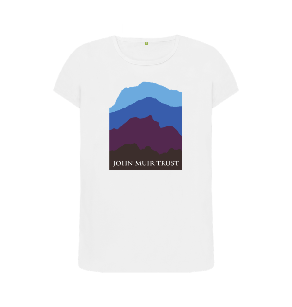 Four Mountains Women s T-shirt - New Blue For Cheap