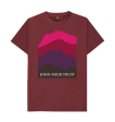 Four Mountains Men s T-shirt - New Red Online now