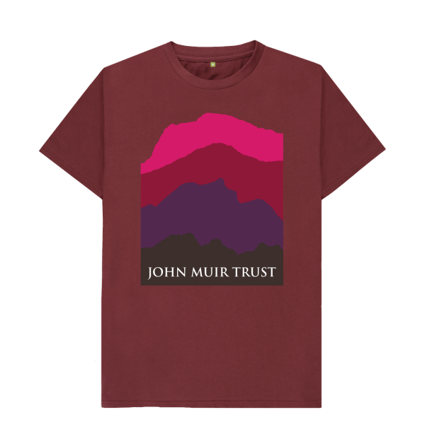 Four Mountains Men s T-shirt - New Red Online now