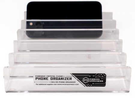 Forensic Crystal Clear Phone Organizer For Sale