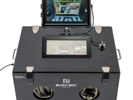 Mission Darkness™ BlockBox Lab XL With Mounted Webcam and Tablet Online now