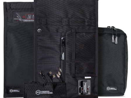 Mission Darkness™ Non-window Charge & Shield Faraday Bag Online now